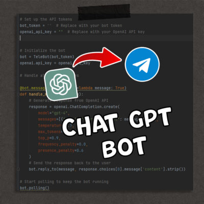 Chat GPT for Telegram